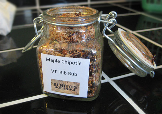 Maple Chipotle Vermont Rib Rub