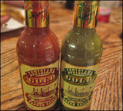 Louisiana Gold Pepper Sauces